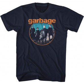 Garbage Band Logo & Band Image T-Shirt