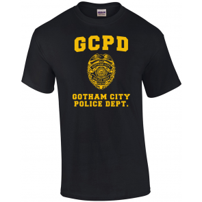 GCPD Gotham City Police DEPT - Arkham Game T-Shirt