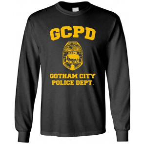 GCPD Gotham City Police Dept - Arkham Game - T-Shirt