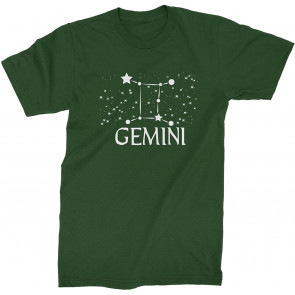 Gemini Zodiac Star Chart T-Shirt