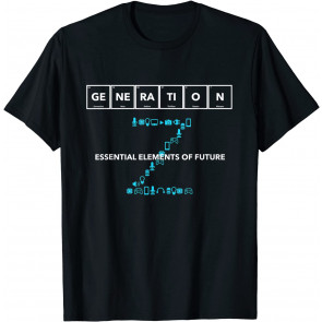 Generation Z - Gen Z - Essential Elements Of Future. T-Shirt