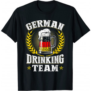 German Drinking Team Germany Flag Beer T-Shirt