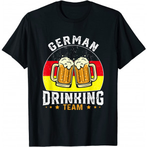 German Drinking Team Oktoberfest Beer Vintage T-Shirt