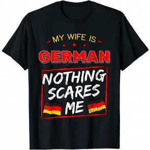 German Husband Germany Flag Family Wife Marriage Girl T-Shirt