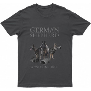 German Shepherd A Working Lovely Dog German Shepherd Lovely Dog Dog T T-Shirt