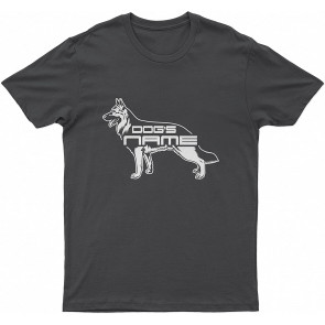 German Shepherd German Shepherd Lovely Dog Name Dog T T-Shirt