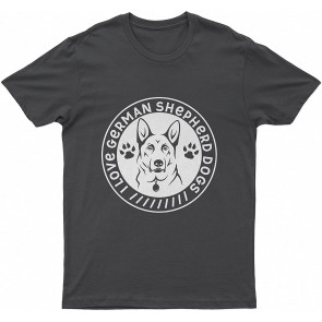 German Shepherd German Shepherd Lovely Dogs Dog T T-Shirt