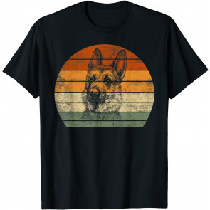 German Shepherd Gifts For Women Men Shepherd Print T-Shirt
