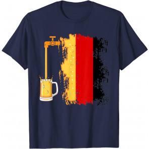 Germany Flag Craft Beer Festival Drinking Home Brewer T-Shirt