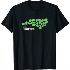 Get Hopped North Carolina Craft Beer NC Brewers & Brewing T-Shirt