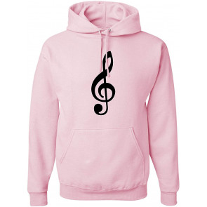 Giant Treble Clef Music Lovers Sweat T-Shirt
