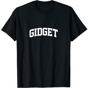 Gidget Name Family Vintage Retro Sports Arch T-Shirt