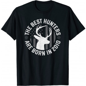 Gift For 10 Year Old Deer Hunter: 2010 10th Birthday T-Shirt