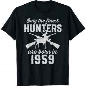 Gift For 61 Year Old Deer Hunter 61st Birthday 1959 T-Shirt