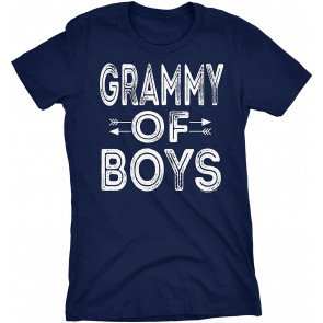 Gift For Grammy - Grammy Of Boys - Cute Graphic T-Shirt