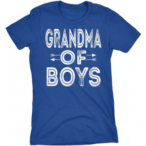 Gift For Grandma - Grandma Of Boys - Cute Graphic T-Shirt