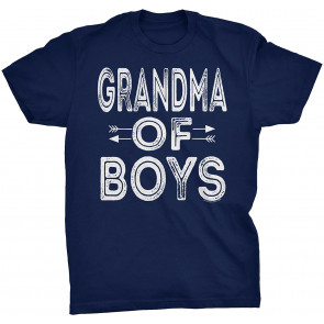Gift For Grandma - Grandma Of Boys - Cute Graphic T-Shirt