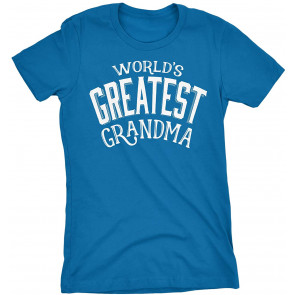 Gift For Grandma - World's Greatest Grandma T-Shirt