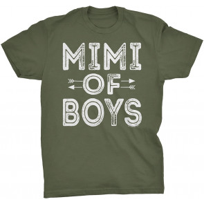 Gift For Mimi - Mimi Of Boys - Cute Graphic T-Shirt