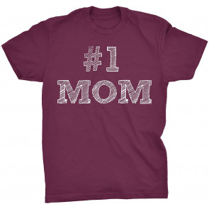 Gift For Mom - Number One Mom  T-Shirt