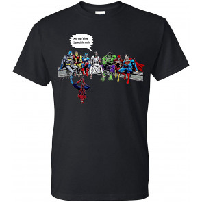 Gildan Jesus Superheros Christian T-Shirt