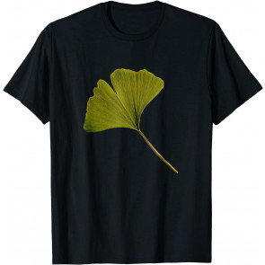 Ginkgo Art Ginkgo Biloba Leaf Ginkgo T-Shirt