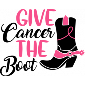 Give Cancer The Boot 2 T-Shirt