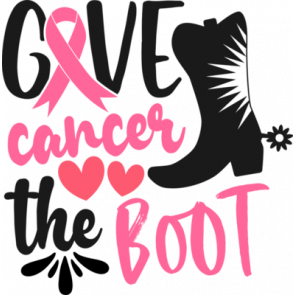Give Cancer The Boot T-Shirt