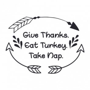 Give Thanks Eat Turkey Take Nap  Thanksgiving Tee T-Shirt