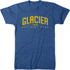 Glacier National Park Men's Tri-Blend T-Shirt