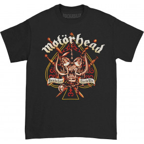 GLOBAL Motorhead Sword Spade Clean T-Shirt