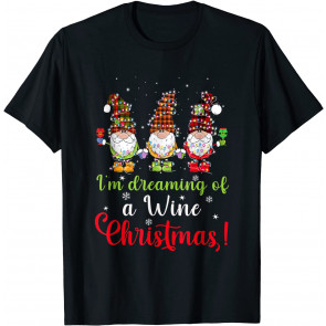 Gnome Sant Hat Lights T-Shirt