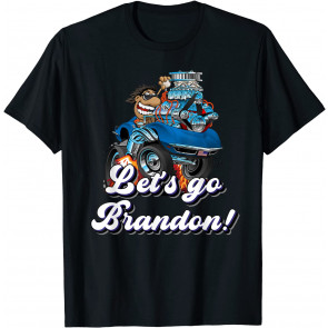 Go Brandon Pro America Hotrod Musclecar Mechanic Christmas T-Shirt