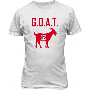 Goat Greatest Of All Time New England Football Boys Girls T-Shirt