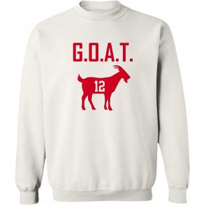 Goat Greatest Of All Time New England Football T-Shirt