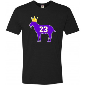 Goat James G.O.A.T. King Deluxe T-Shirt