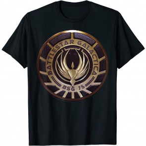Gold BSG 75 Emblem T-Shirt