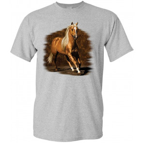 Golden BOY - American Horse Equine Lover - T-Shirt
