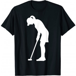 Golf Girl Woman T-Shirt