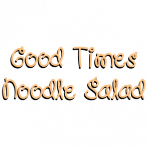 Good Times And Noodle Salad  As Good As It Gets  90s Tshirt