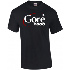Al Gore For President Campaign Election 2000 Retro Graphic T-Shirt