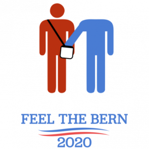Grab Em By The Pursey Antibernie Sanders Funny Political Tshirt  Election 2020 Tshirt
