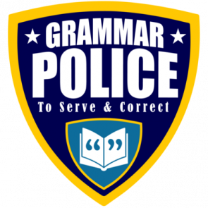 Grammar Police  To Serve And Correct  Funny Grammar Tshirt