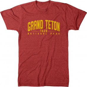 Grand Teton National Park Men's Tri-Blend T-Shirt