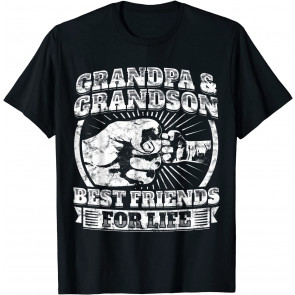 Grandpa And Grandson Gift Family  T-Shirt