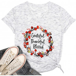 Grateful Thankful Blessed T-Shirt