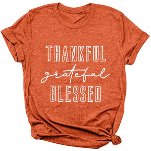 Grateful Thankful Blessed T-Shirt