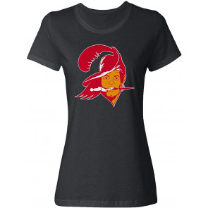 Gronkowski Tampa Old School Logo Face Ladies Crewneck T-Shirt