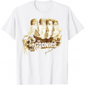 Group Shot Behind Ship Portrait T-Shirt