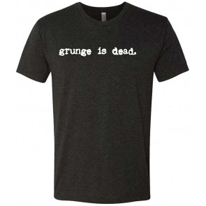 Grunge Is Dead - Seattle Rock Music 90's Kurt - Tri-Blend T-Shirt